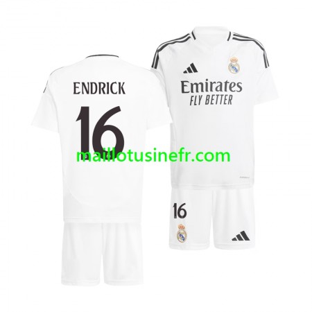 Maillot de Foot Real Madrid ENDRICK 16 Domicile 2024-25 - Enfant Maillot de Foot Real Madrid ENDRICK 16 Domicile 2024-25 - Enfant
